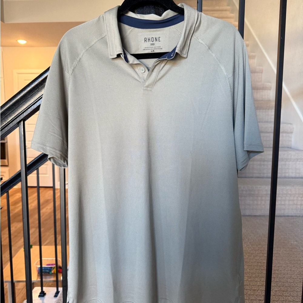 RHONE Men's Delta Pique Polo
